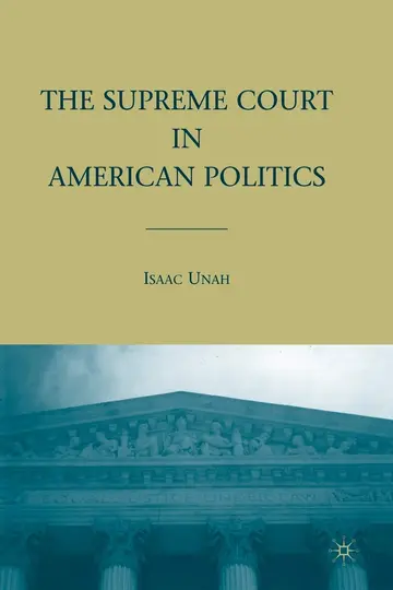 Cover of The Supreme Court in American Politics