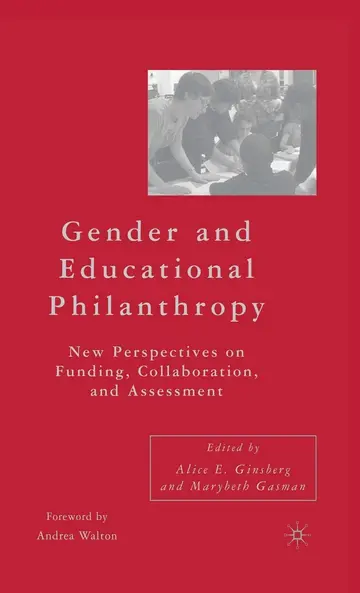Cover of Gender and Educational Philanthropy