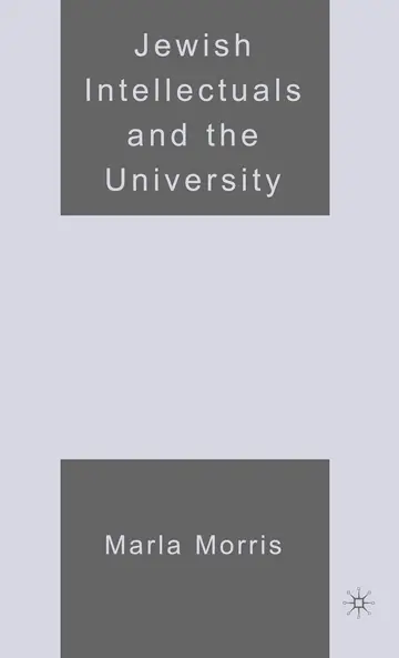 Cover of Jewish Intellectuals and the University