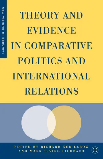 Cover of Theory and Evidence in Comparative Politics and International Relations