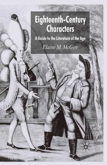 Cover of Eighteenth-Century Characters