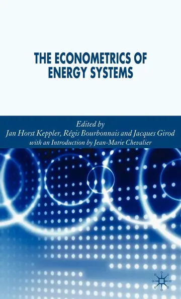 Cover of The Econometrics of Energy Systems