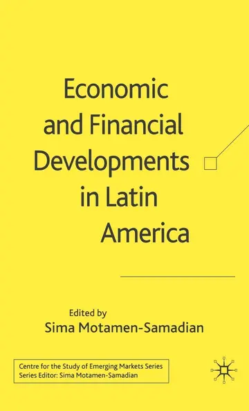 Cover of Economic and Financial Developments in Latin America