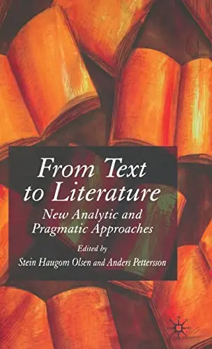 Cover of From Text to Literature