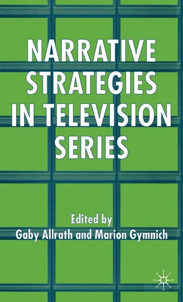 Cover of Narrative Strategies in Television Series