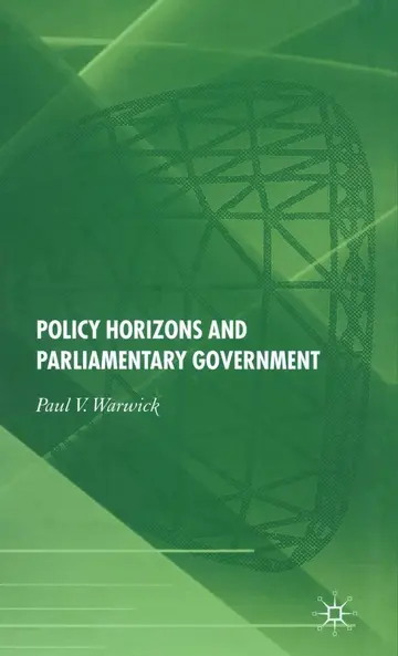 Cover of Policy Horizons and Parliamentary Government