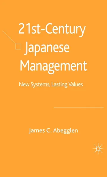 Cover of 21st-Century Japanese Management