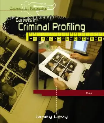 Cover of Careers in Criminal Profiling