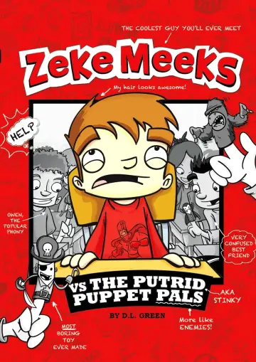 Cover of Zeke Meeks vs the Putrid Puppet Pals