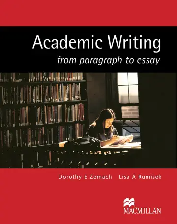 Cover of Academic Writing from Paragraph to Essay