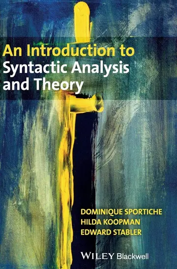 Cover of An Introduction to Syntactic Analysis and Theory
