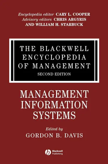 Cover of Management Information Systems