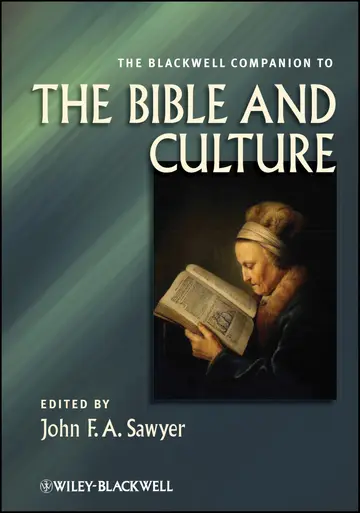 Cover of The Blackwell Companion to the Bible and Culture