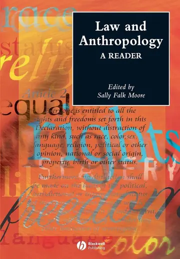 Cover of Law and Anthropology