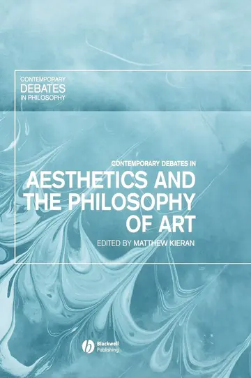 Cover of Contemporary Debates in Aesthetics and the Philosophy of Art