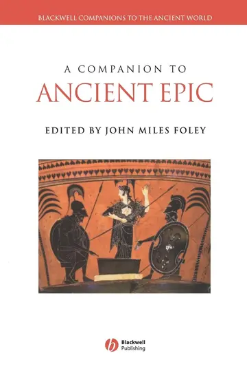 Cover of Companion to Ancient Epic