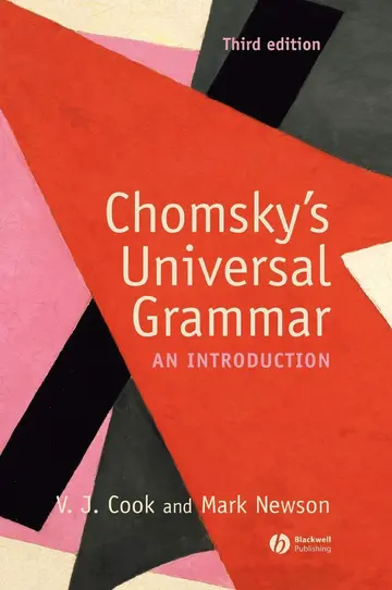 Cover of Chomsky's Universal Grammar