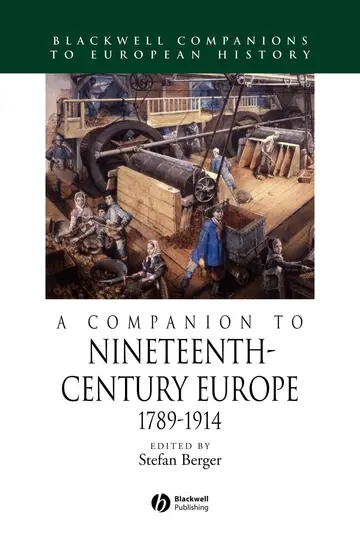 Cover of A Companion to Nineteenth-Century Europe, 1789 - 1914