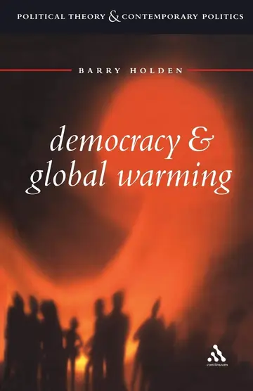 Cover of Democracy and Global Warming