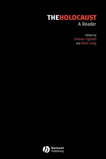 Cover of The Holocaust