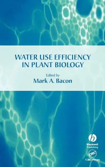 Cover of Water Use Efficiency in Plant Biology