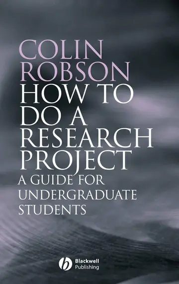 Cover of How to Do a Research Project