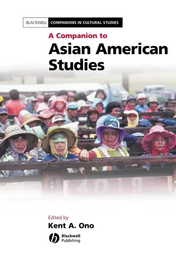 Cover of A Companion to Asian American Studies