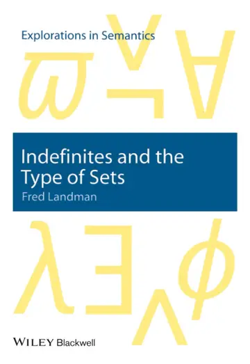 Cover of Indefinites and the Type of Sets