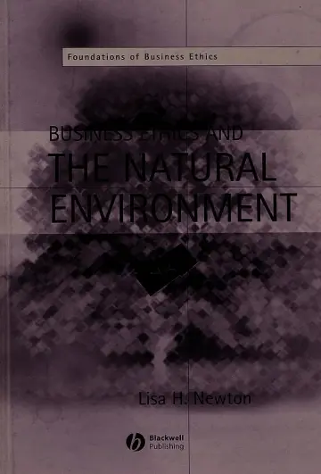Cover of Business Ethics and the Natural Environment