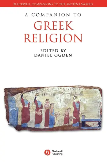 Cover of A Companion to Greek Religion