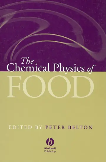 Cover of The Chemical Physics of Food