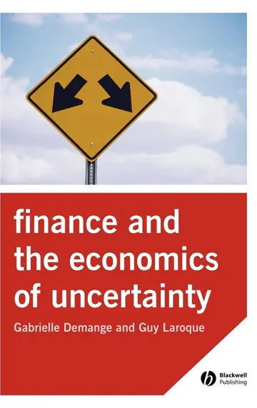 Cover of Finance and the Economics of Uncertainty