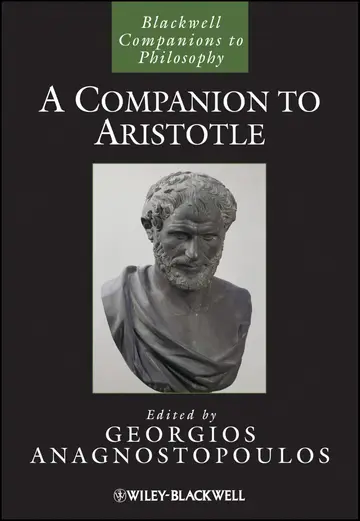 Cover of A Companion to Aristotle
