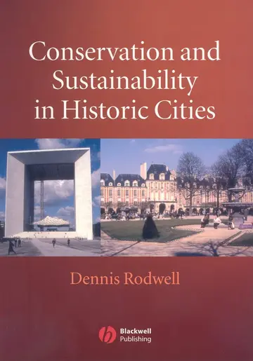 Cover of Conservation and Sustainability in Historic Cities