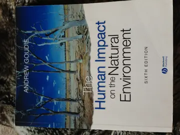 Cover of The Human Impact on the Natural Environment