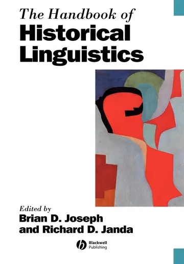 Cover of Handbook of Historical Linguistics