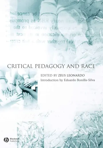 Cover of Critical Pedagogy and Race