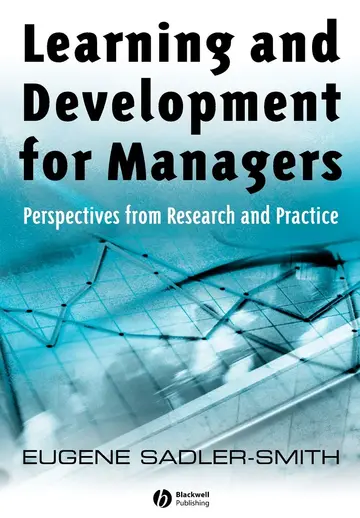 Cover of Learning and Development for Managers