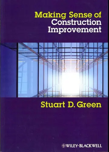 Cover of Making Sense of Construction Improvement