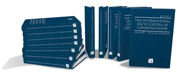 Cover of The International Encyclopedia of Communication