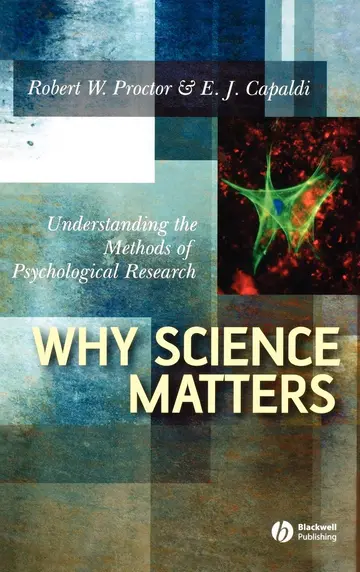 Cover of Why Science Matters