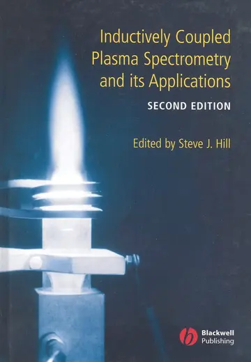 Cover of Inductively Coupled Plasma Spectrometry and Its Applications