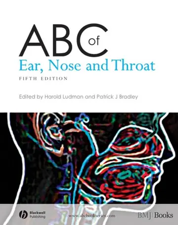 Cover of ABC of Ear, Nose and Throat