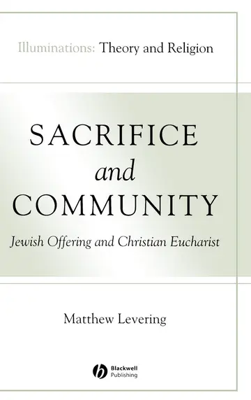 Cover of Sacrifice and Community