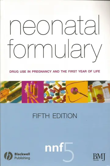Cover of Neonatal Formulary