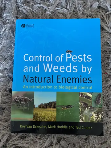 Cover of Control of Pests and Weeds by Natural Enemies