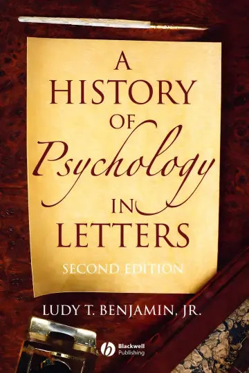 Cover of A History of Psychology in Letters