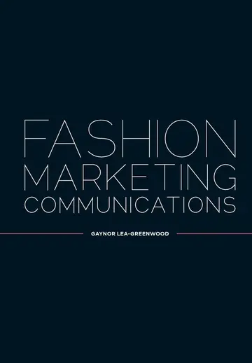 Cover of Fashion Marketing Communications