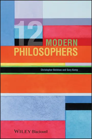 Cover of 12 Modern Philosophers