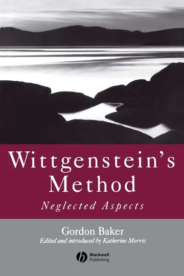 Cover of Wittgenstein's Method